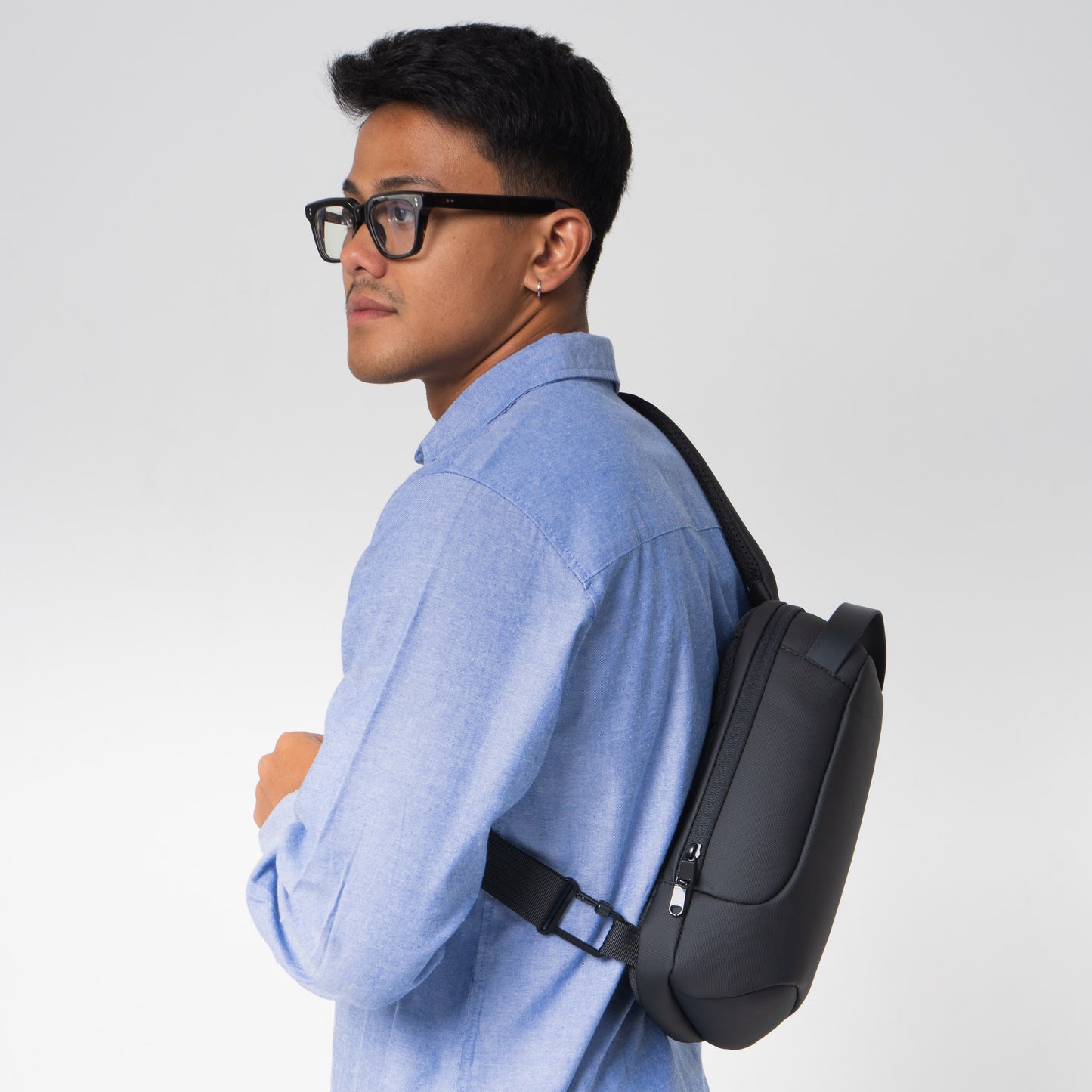 Tas Selempang Polyester - PLSK 1227 BL