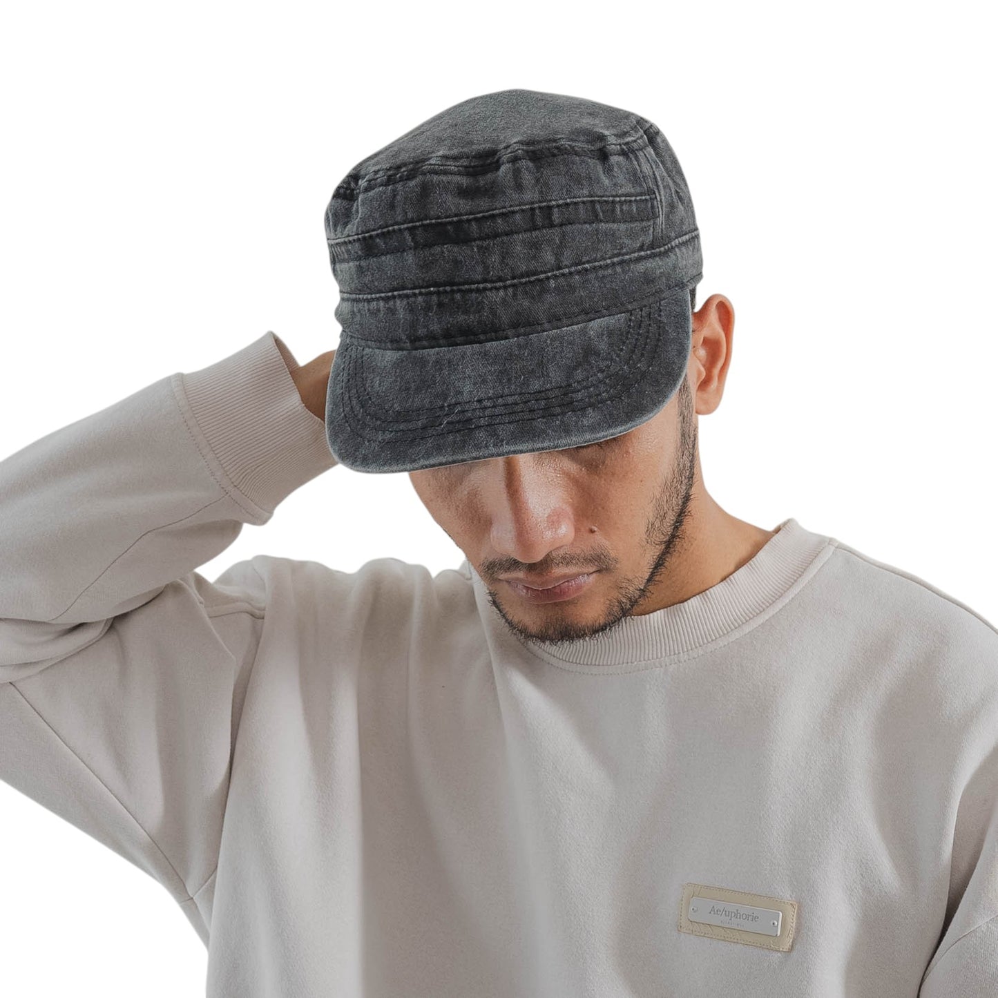 Topi Snapback - TP 23011 BL