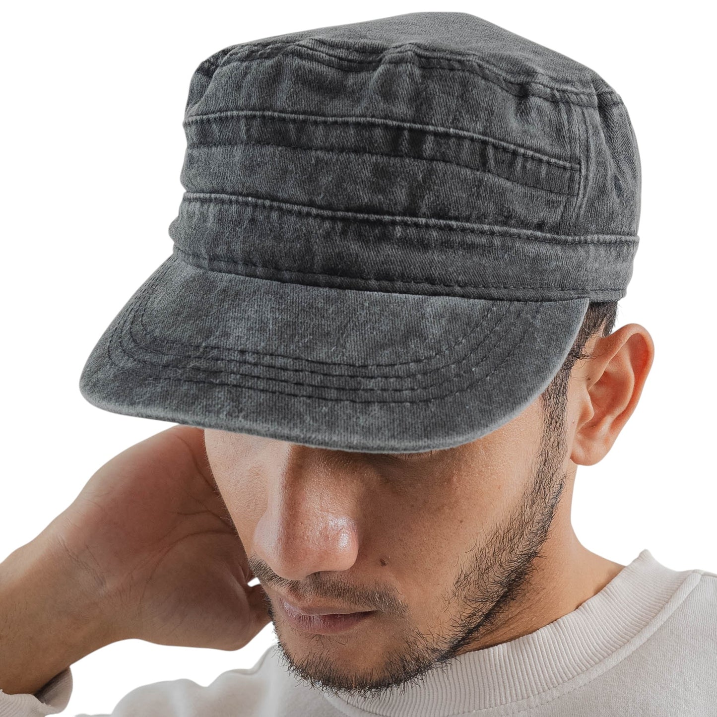 Topi Snapback - TP 23011 BL