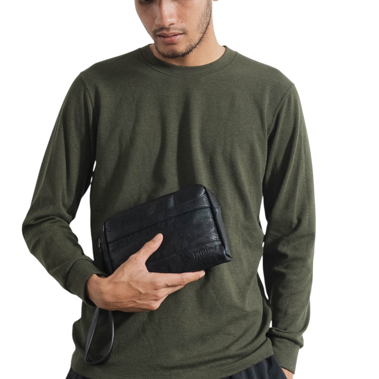 Tas Genggam Pouch Kulit - BYNCK 509