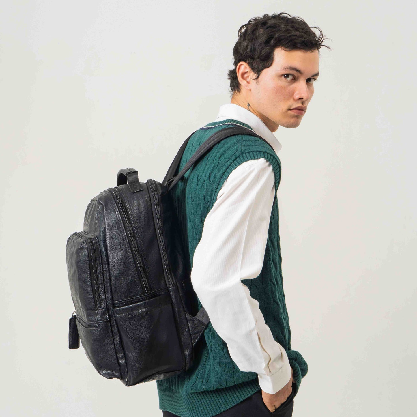 Tas Ransel Kulit - BYNR 16680