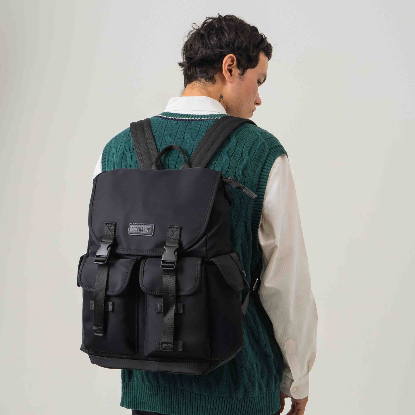 Tas Ransel Nylon - NYLR 16719 BL