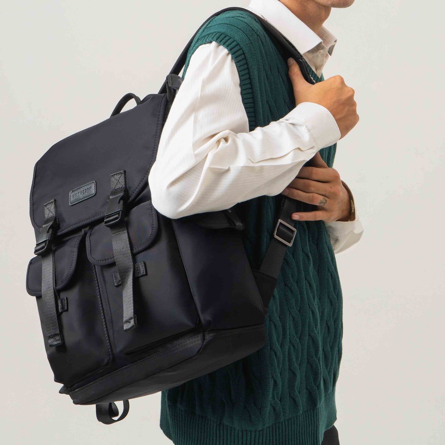 Tas Ransel Nylon - NYLR 16719 BL