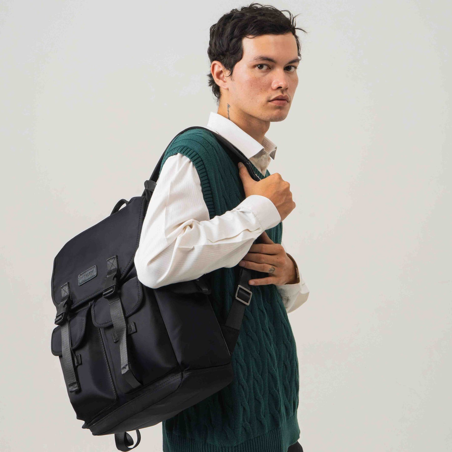 Tas Ransel Nylon - NYLR 16719 BL