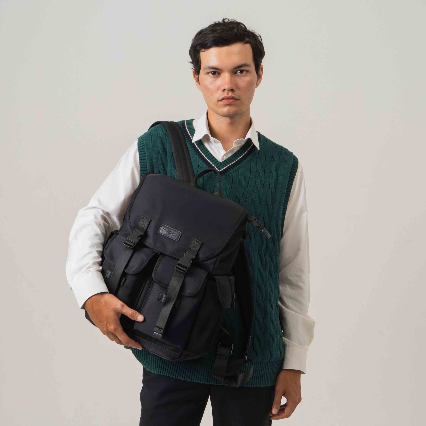 Tas Ransel Nylon - NYLR 16719 BL
