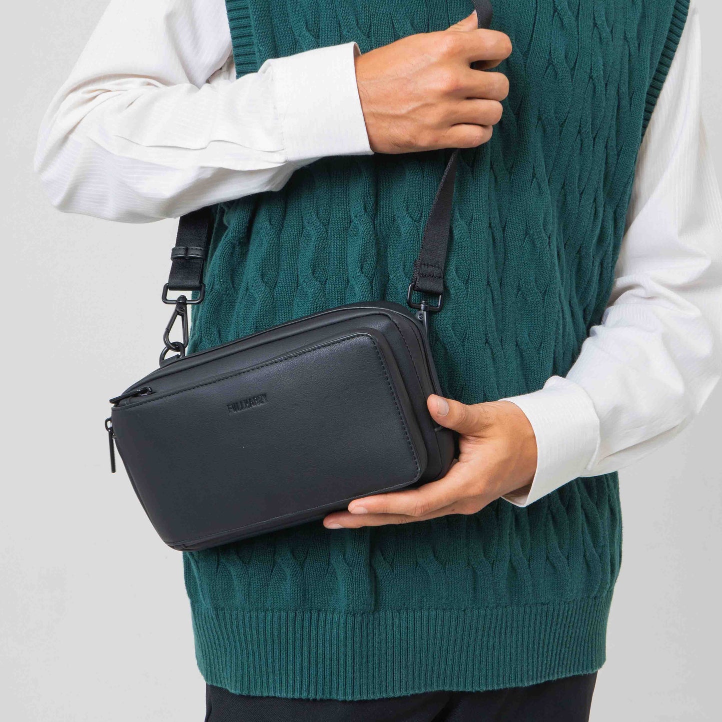 Tas Genggam Pouch Kulit - BYNCK BG0003