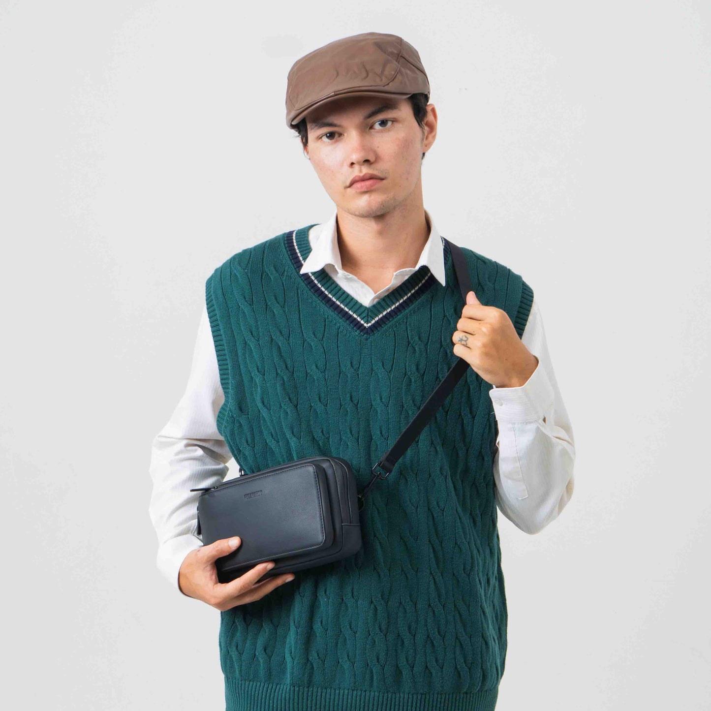 Tas Genggam Pouch Kulit - BYNCK BG0003