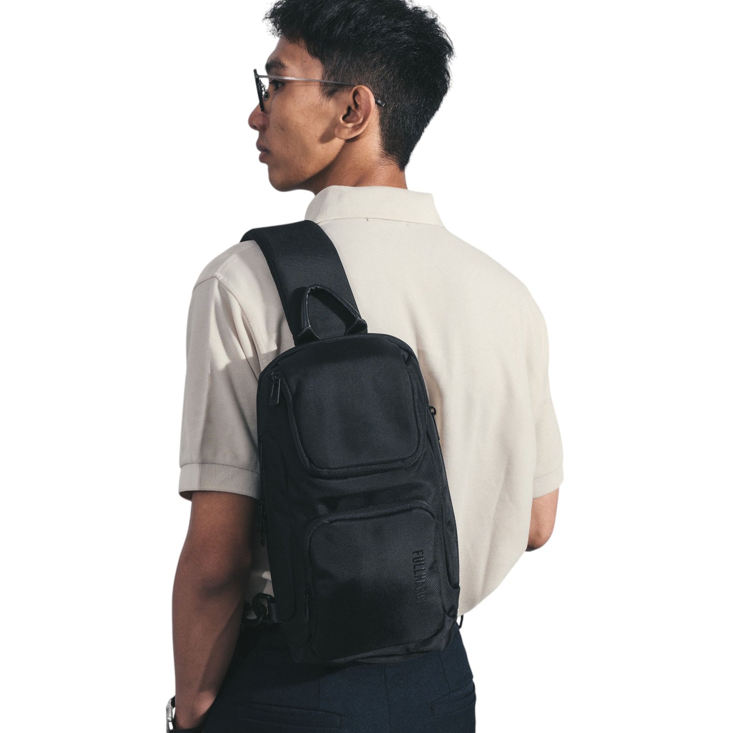 Tas Selempang Polyester - PLSK 5657 BL