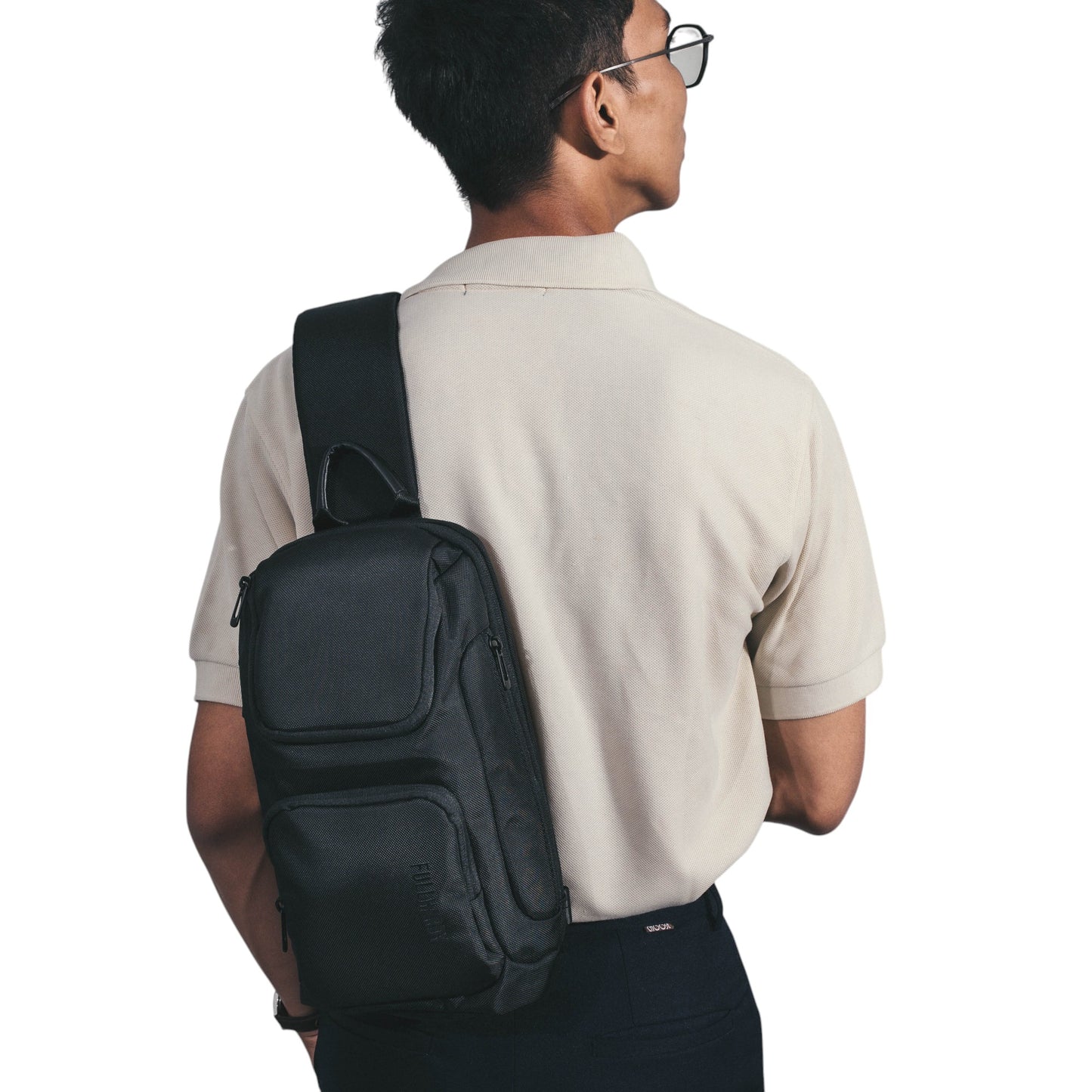 Tas Selempang Polyester - PLSK 5657 BL