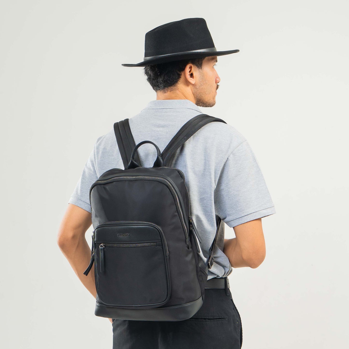 Tas Ransel Nylon - NYR 2428-1 BL