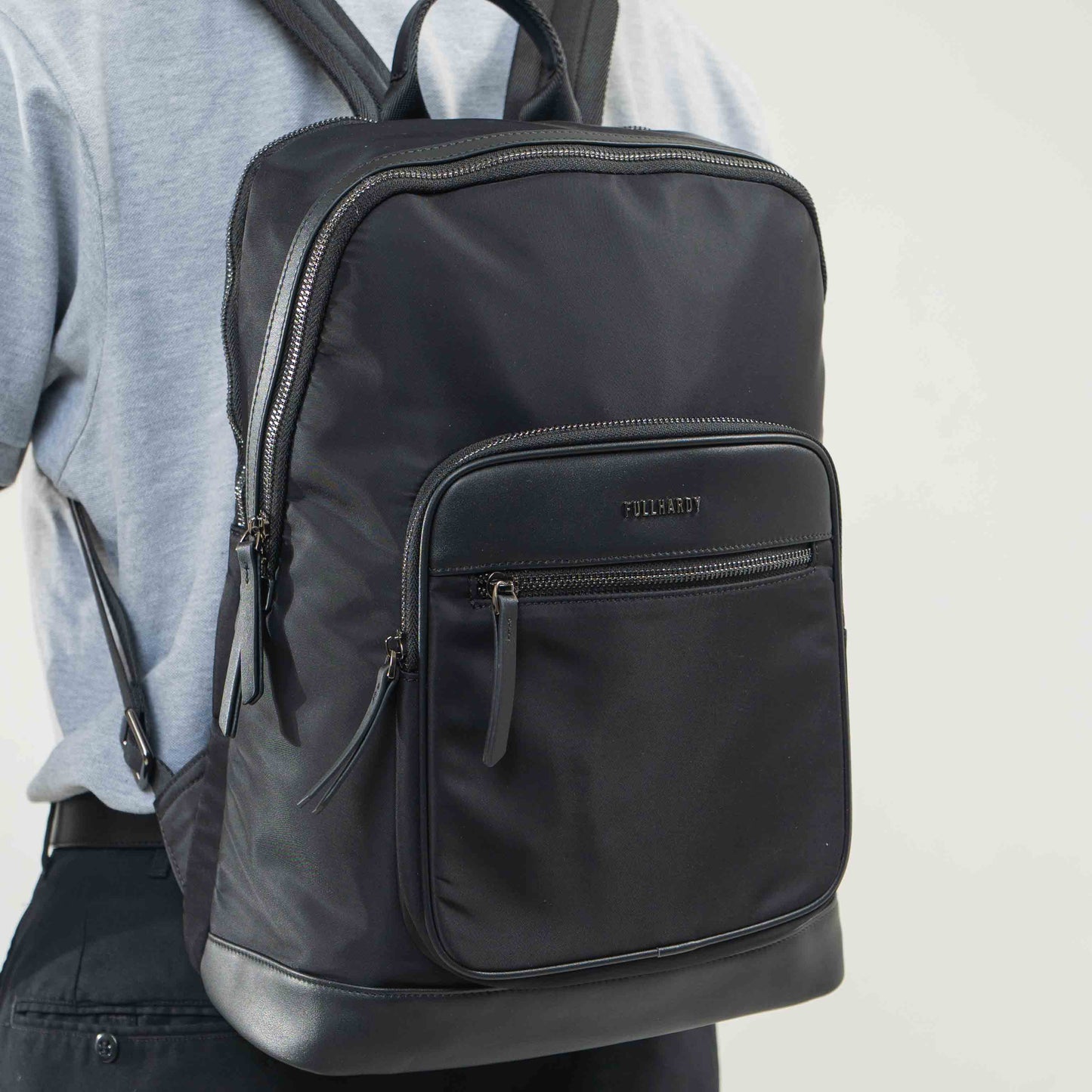 Tas Ransel Nylon - NYR 2428-1 BL