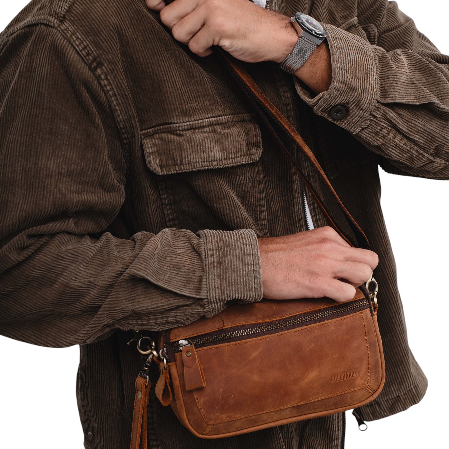 Tas Genggam Pouch Kulit - FKCKH 220604