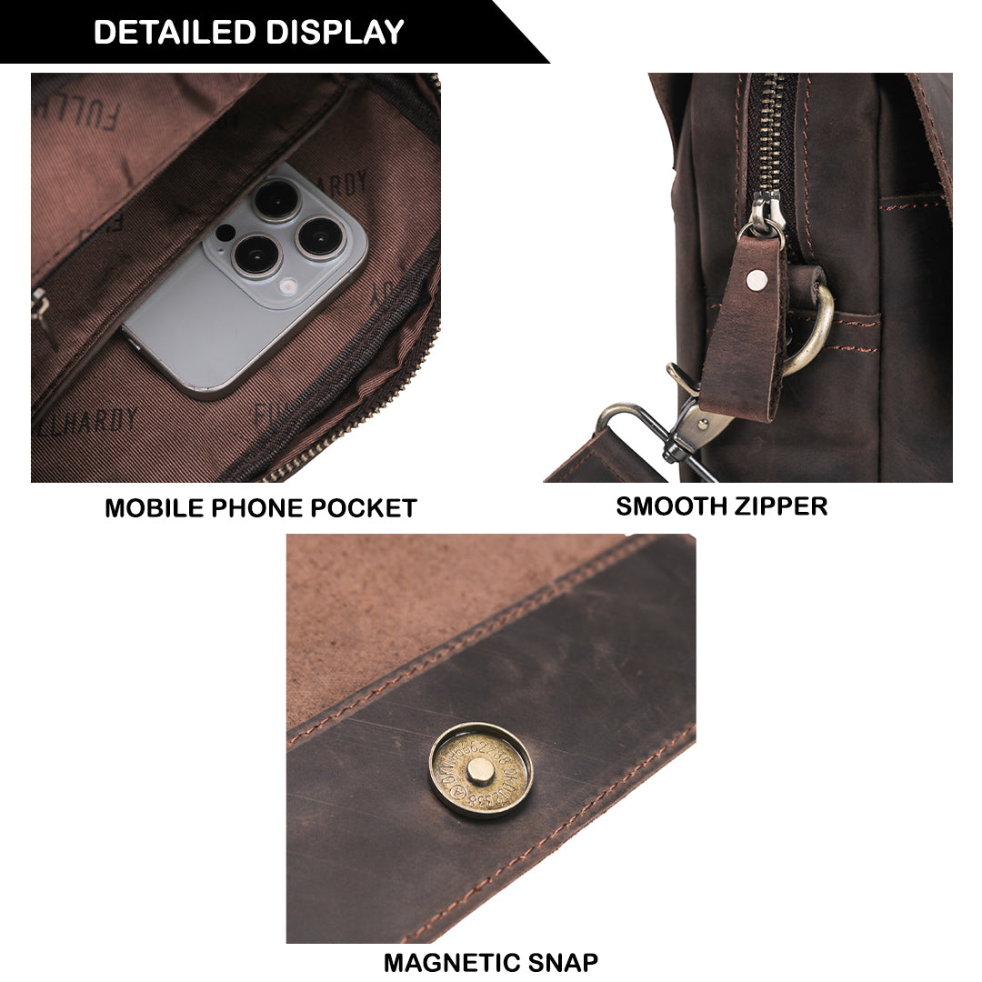 Tas Selempang Kulit - FKSPH 2001203B CF