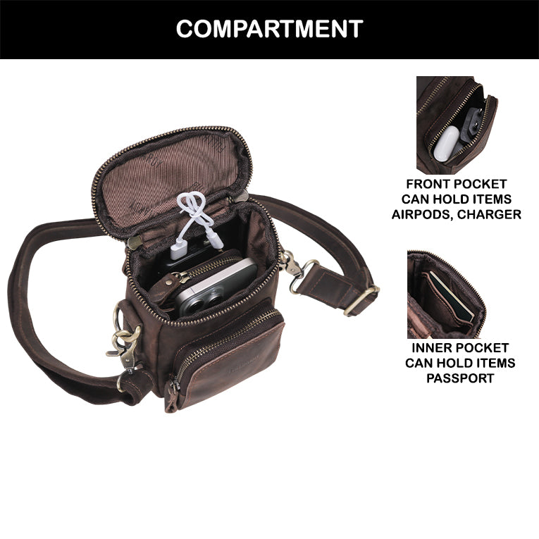 Tas Selempang Kulit - FKSPH 211203 CF