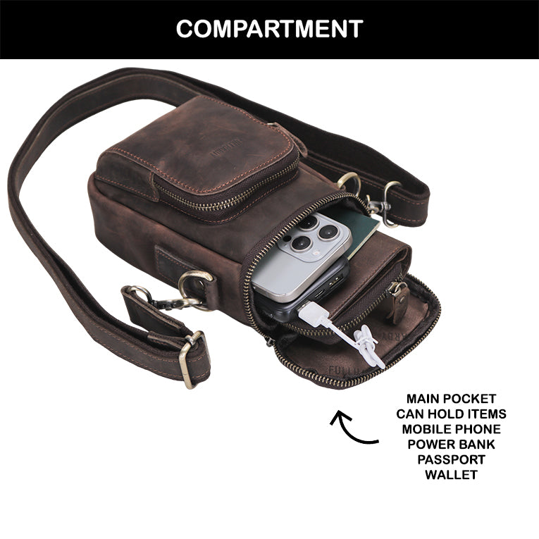 Tas Selempang Kulit - FKSPH 211203 CF