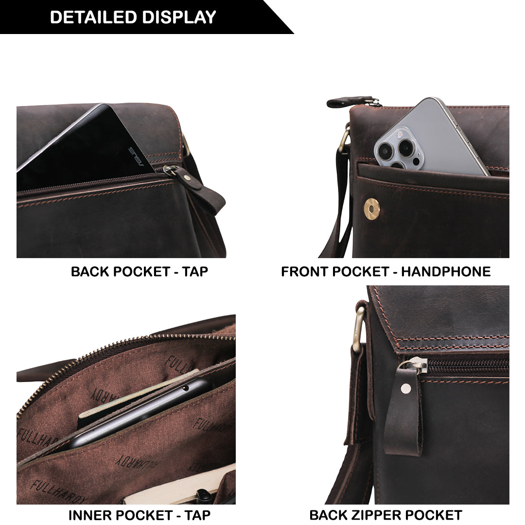 Tas Selempang Kulit - FKSPH 241015 CF