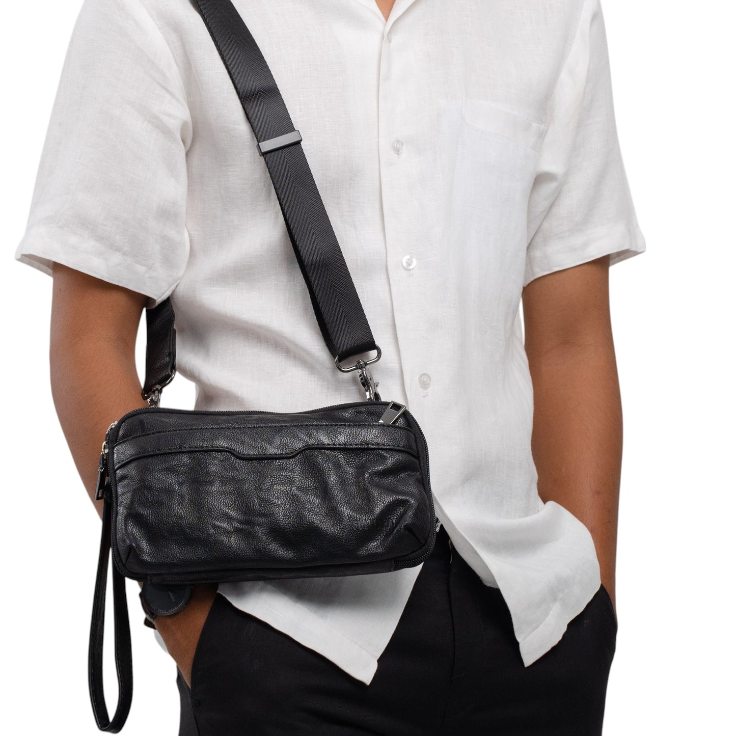 Tas Genggam Pouch Kulit - BYNCK 30630