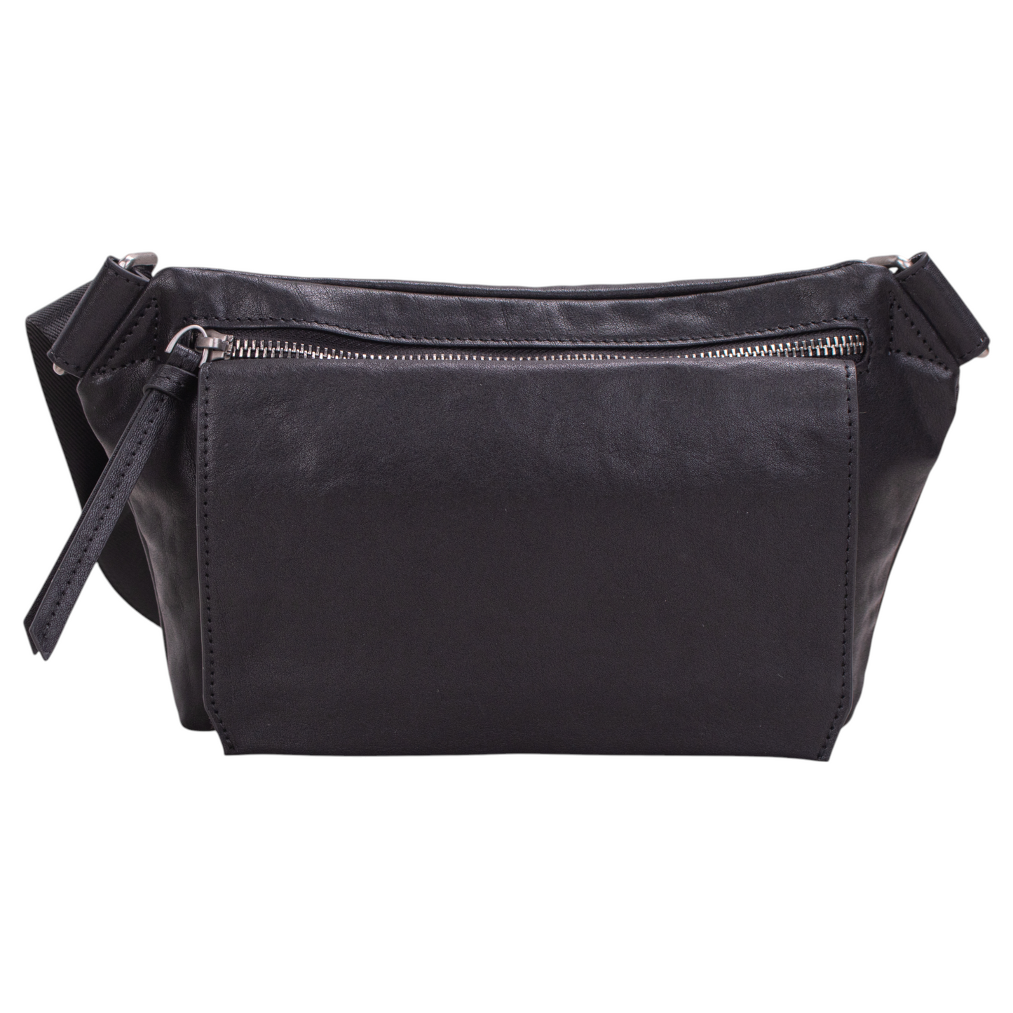 Tas Selempang Kulit - BLWB 8972 BL