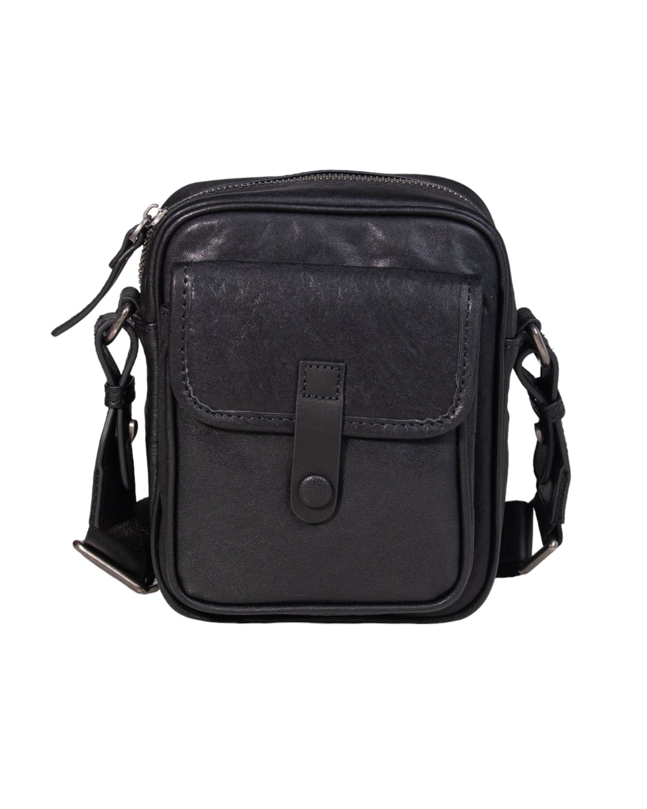 Tas Selempang Kulit - BLSP 8141 BL