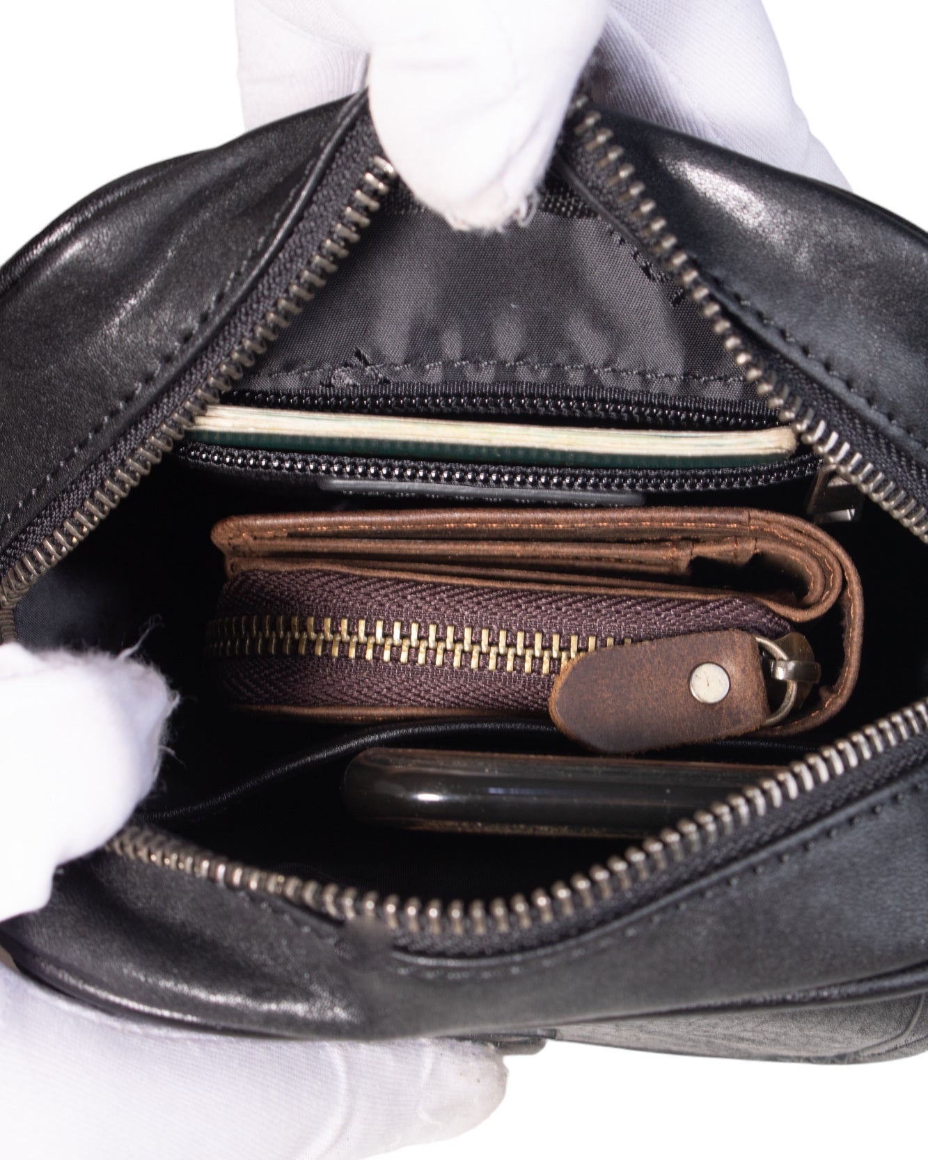 Tas Selempang Kulit - BLSP 8141 BL