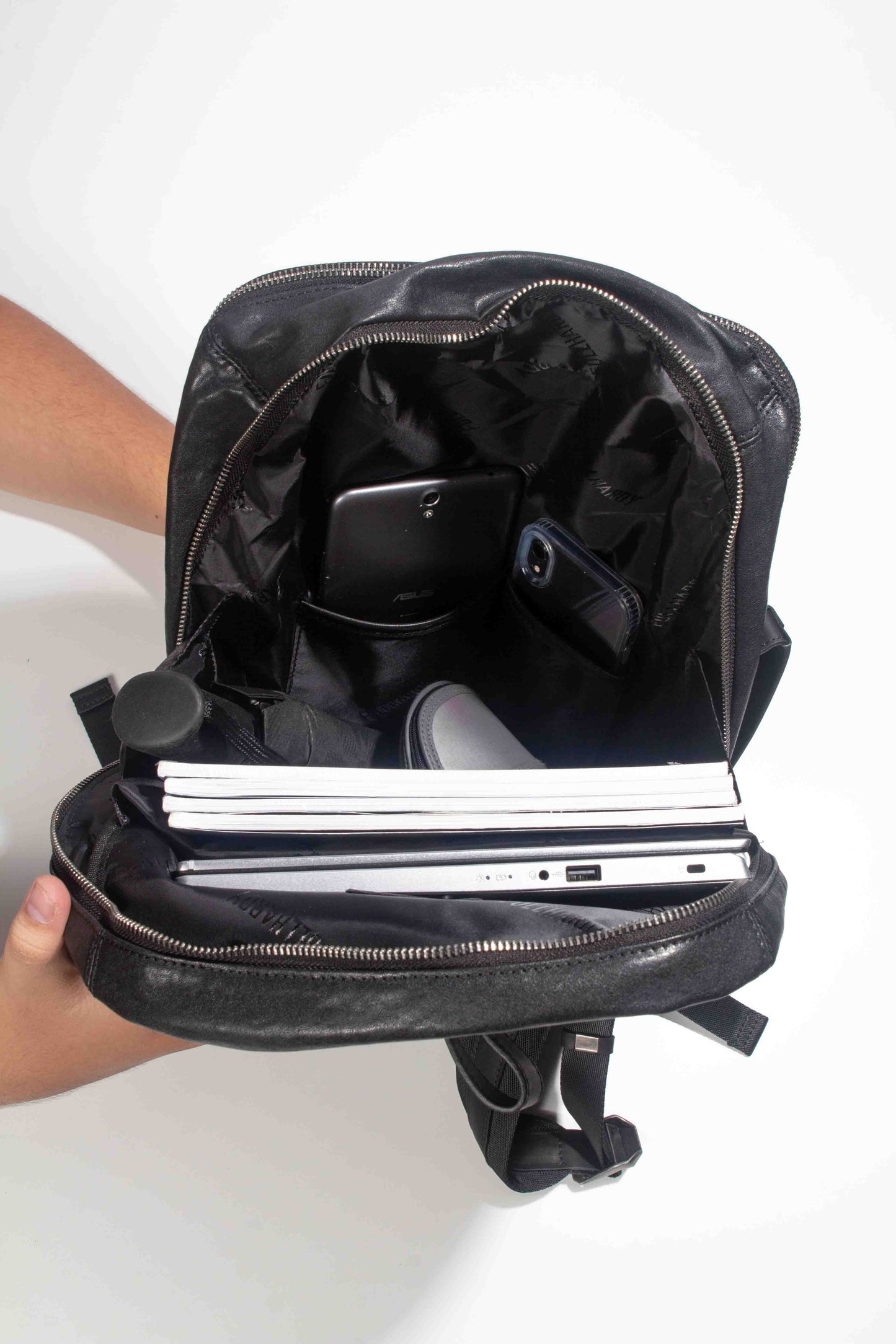 Tas Ransel Kulit - BLRH 005 BL