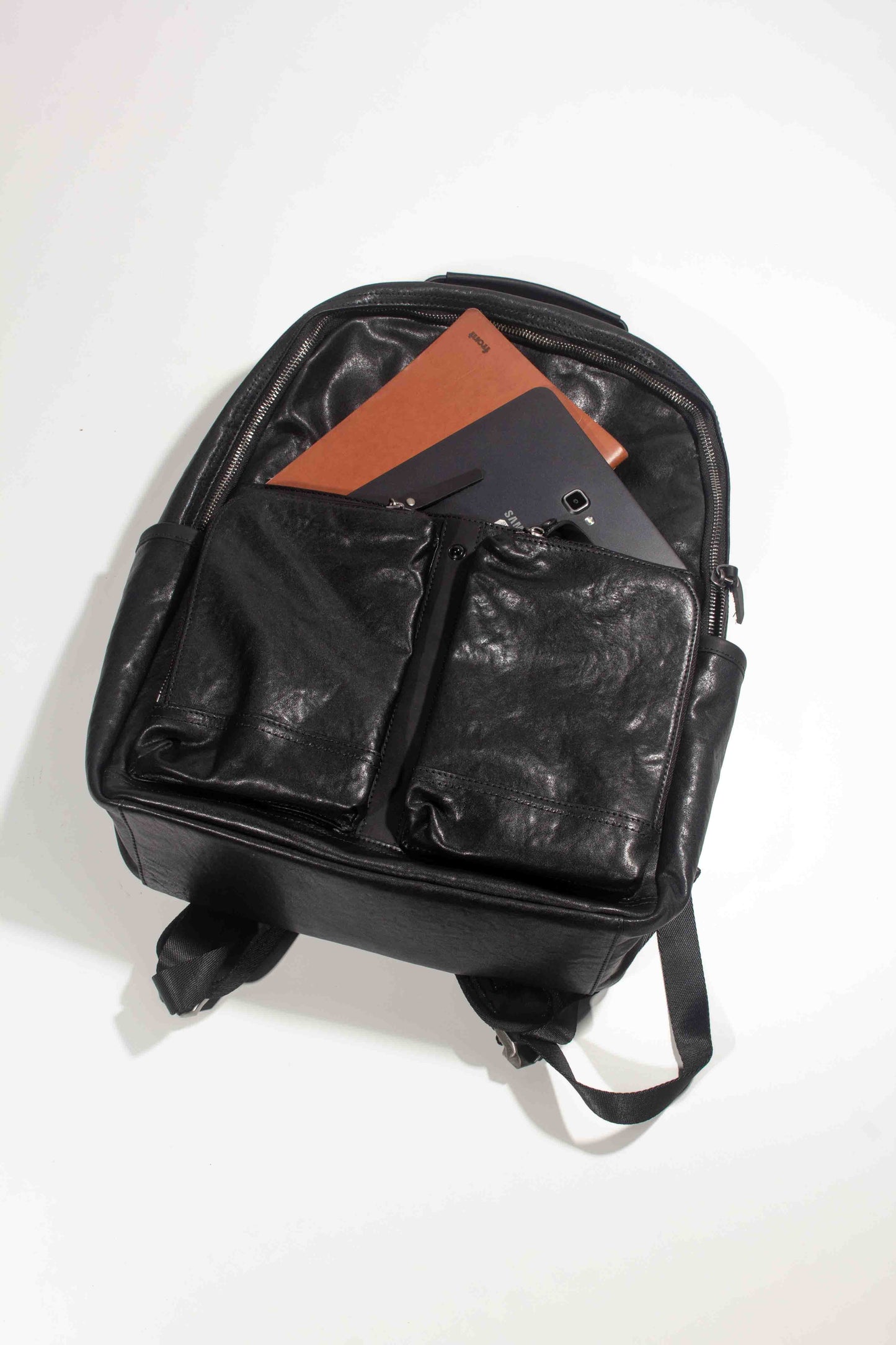 Tas Ransel Kulit - BLRH 006 BL