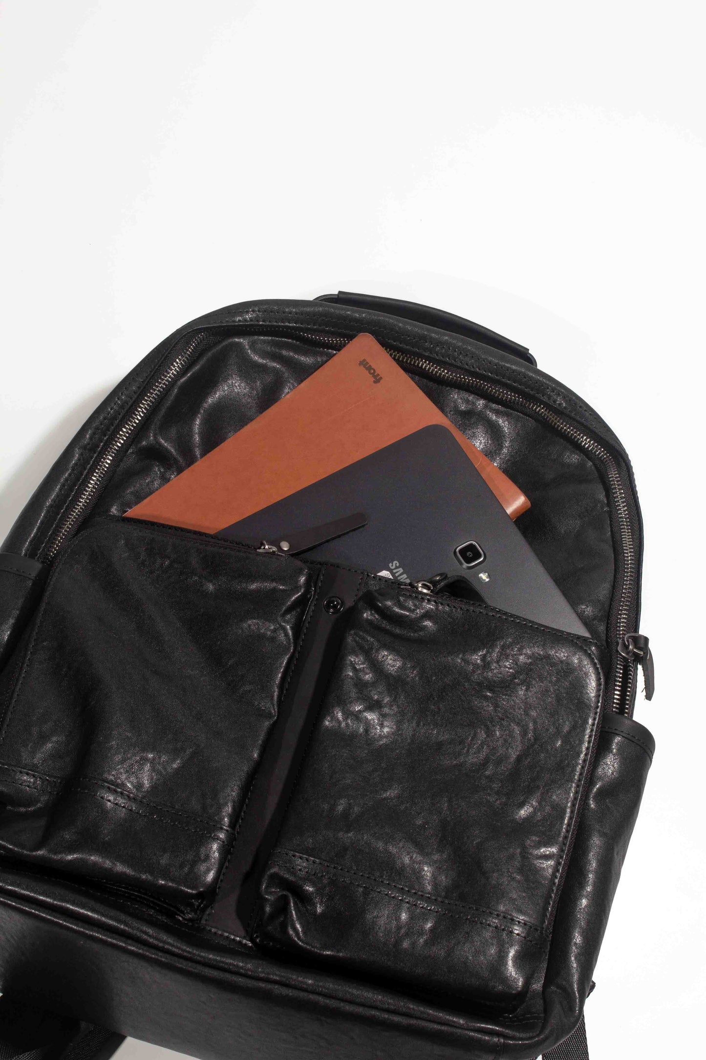 Tas Ransel Kulit - BLRH 006 BL