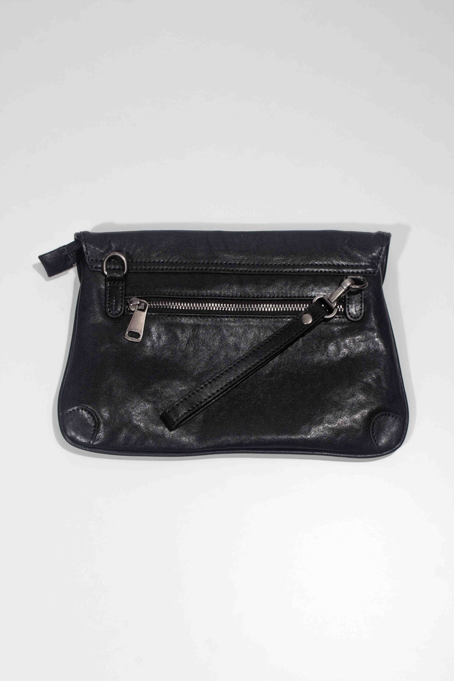 Tas Selempang Kulit - BLSP 8166 BL