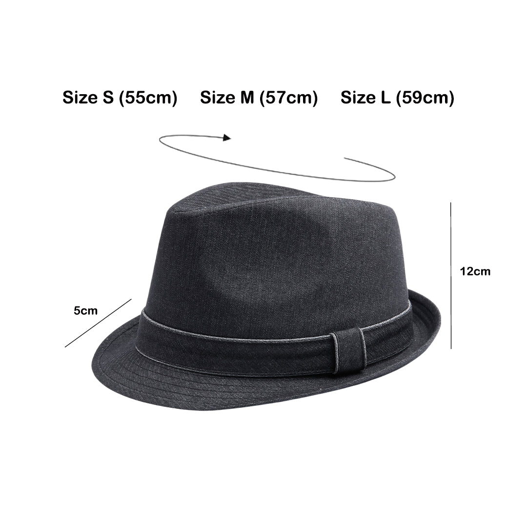Topi Fedora - TP 25RT001 BL