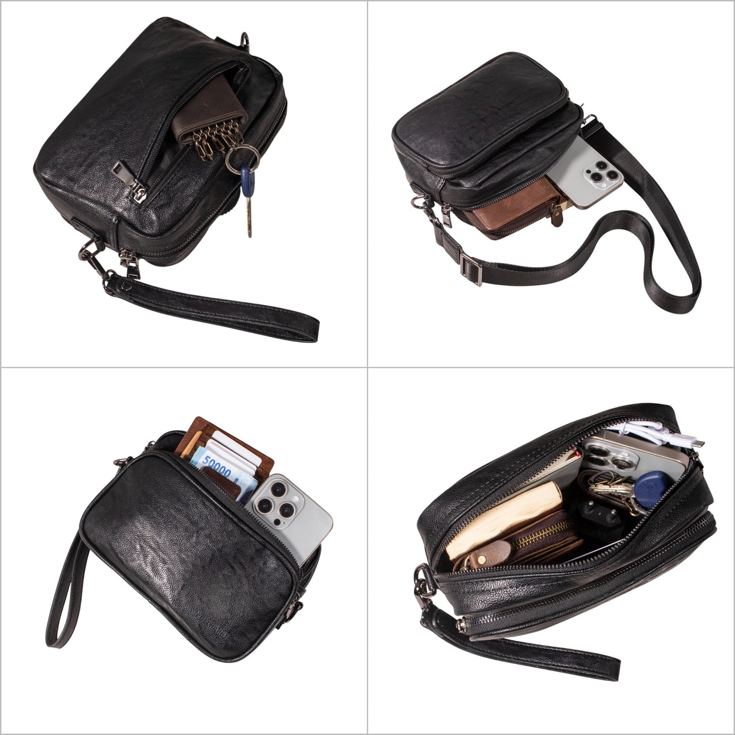 Tas Selempang Kulit - BYNSP 30628