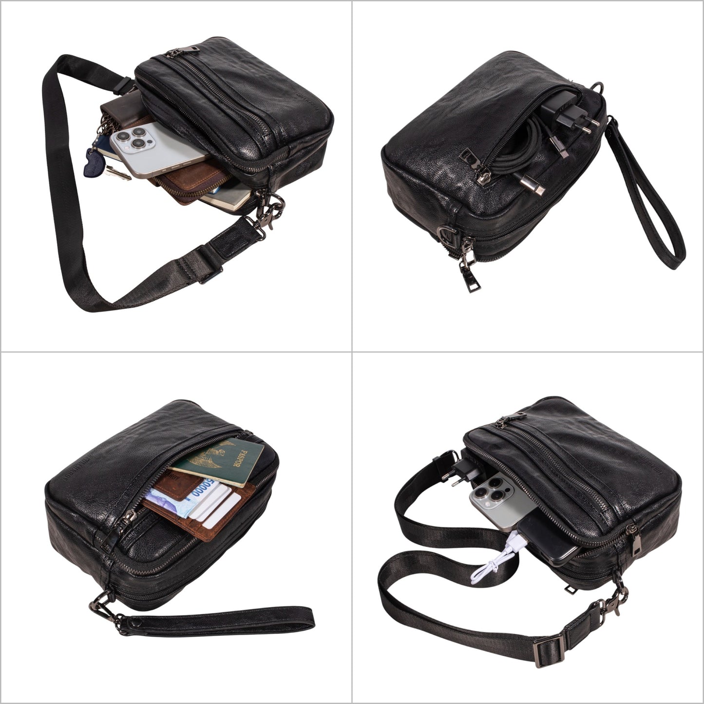 Tas Selempang Kulit - BYNSP 30620