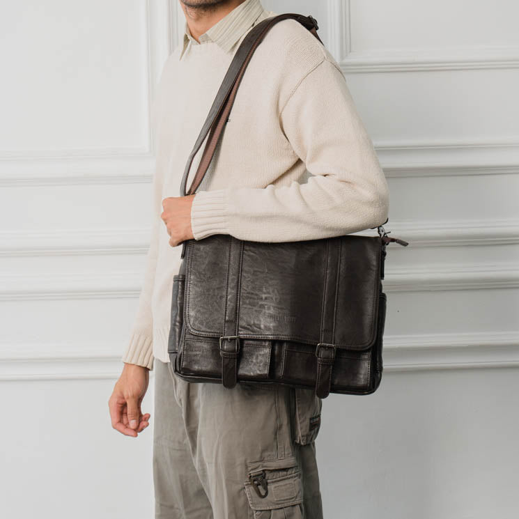 Tas Selempang Kulit - BYNSB 30526