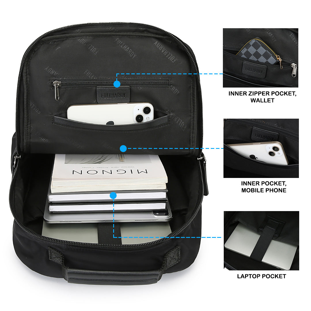 Tas Ransel Nylon - NYLR 16721 BL