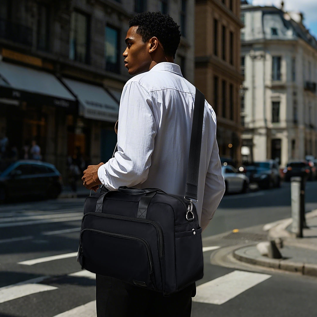 Tas Selempang Travel Nylon - NYLSBTL 6327 BL