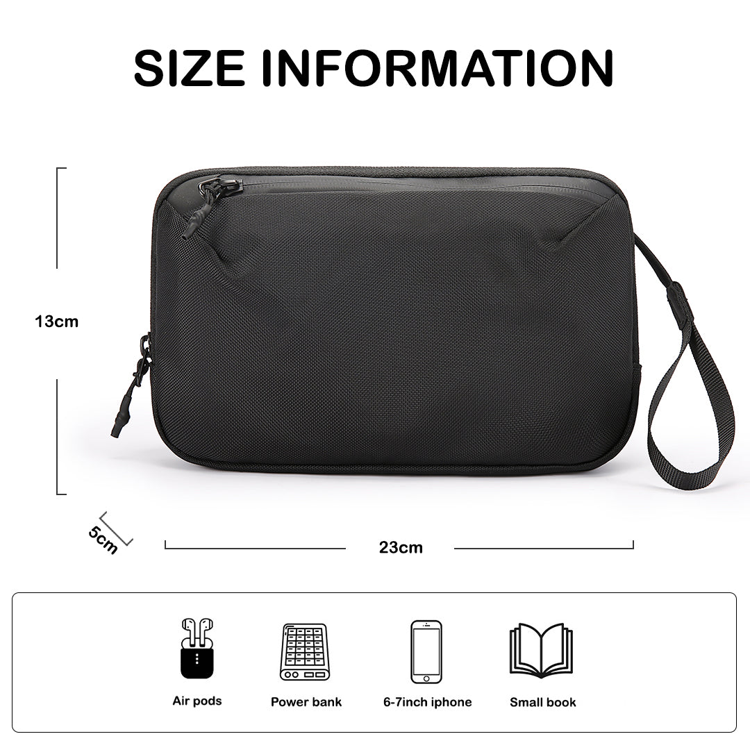 Tas Genggam Pouch Polyester PLCKAAB 862 BL