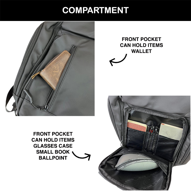 Tas Ransel Polyester - PLR 7911 BL