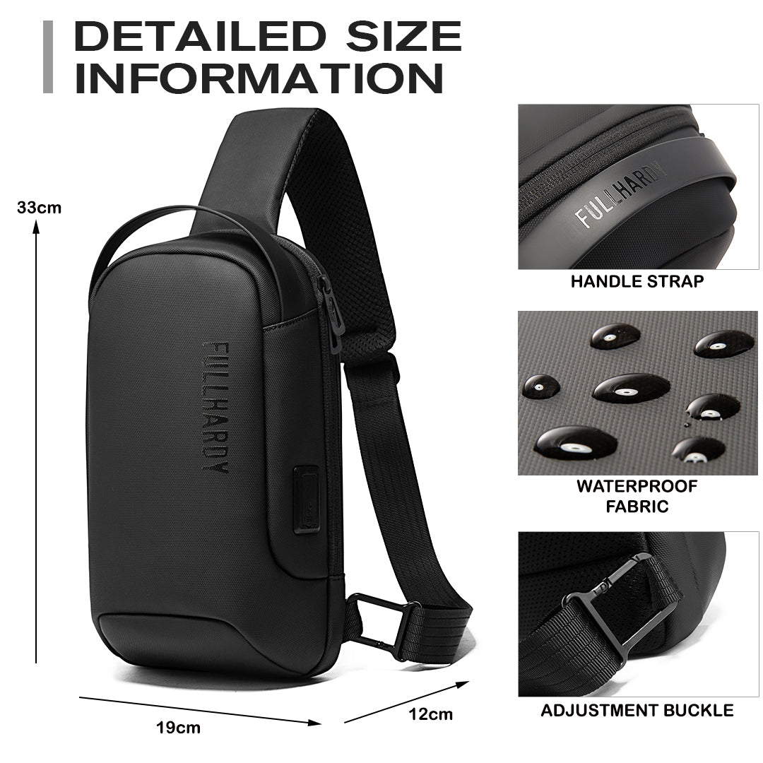 Tas Selempang Polyester - PLSK 1227 BL