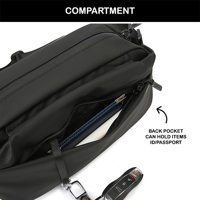 Tas Selempang Polyester - PLWB 1241 BL