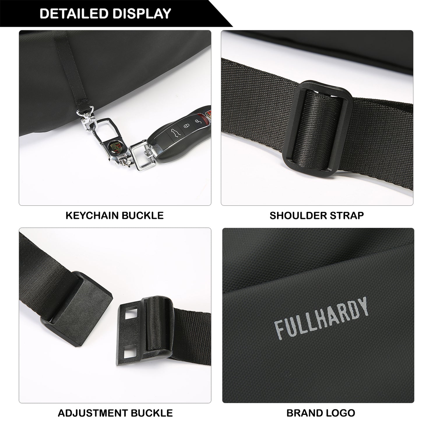 Tas Selempang Polyester - PLWB 1241 BL