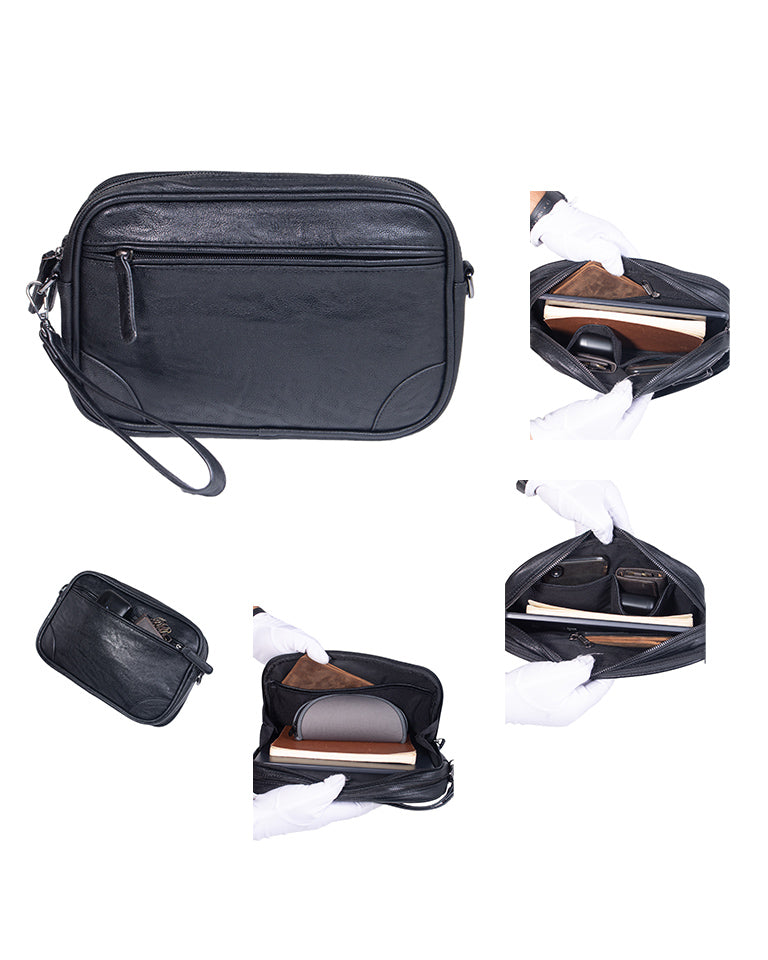 Tas Genggam Pouch Kulit - BYNCK 30005