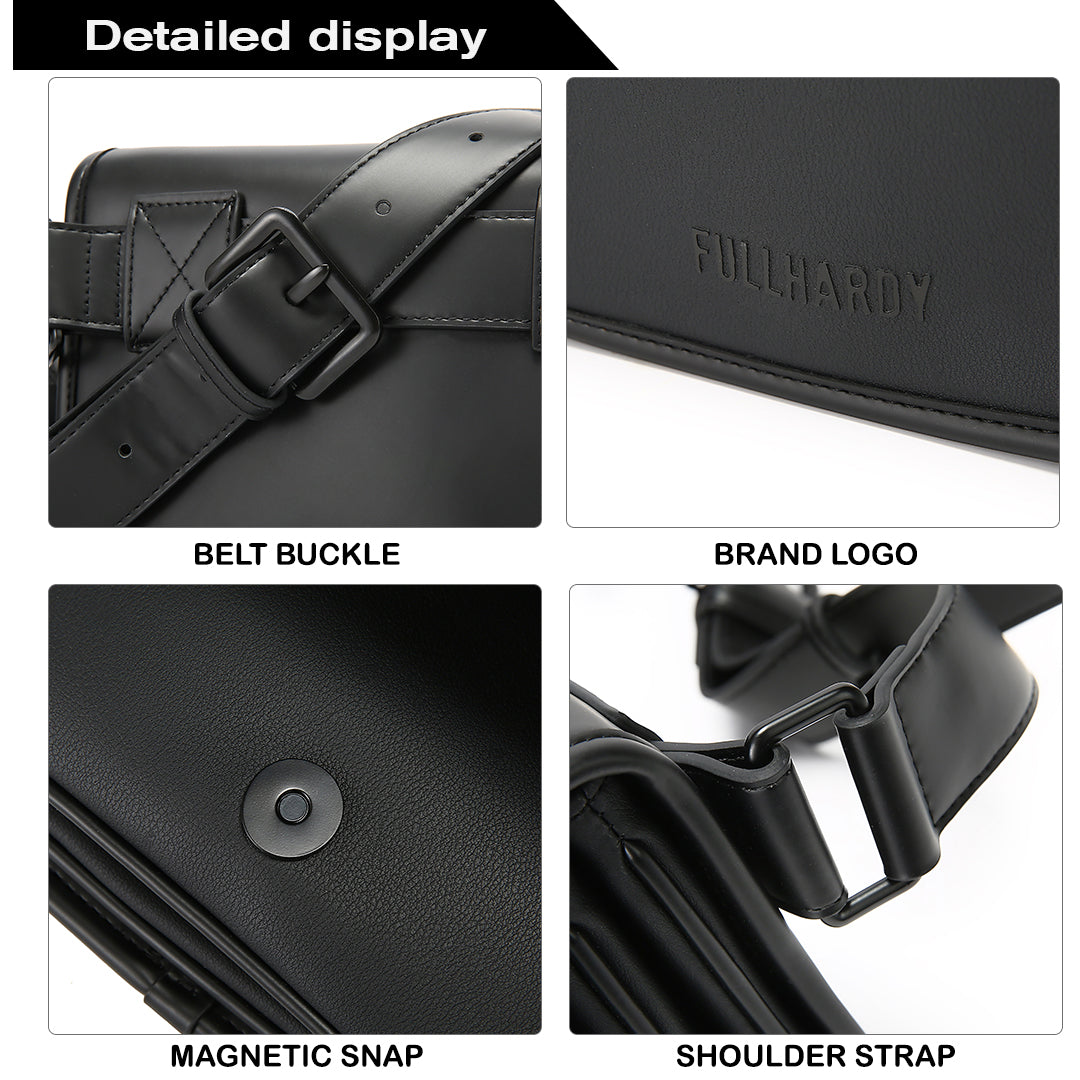 Tas Selempang Kulit - BYNWB BG010 BL