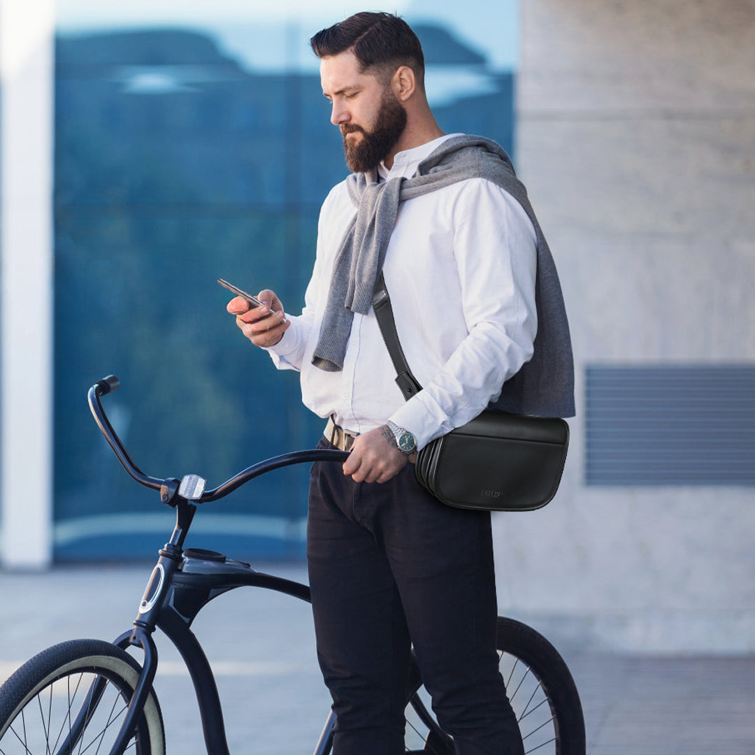 Tas Selempang Kulit - BYNWB BG010 BL