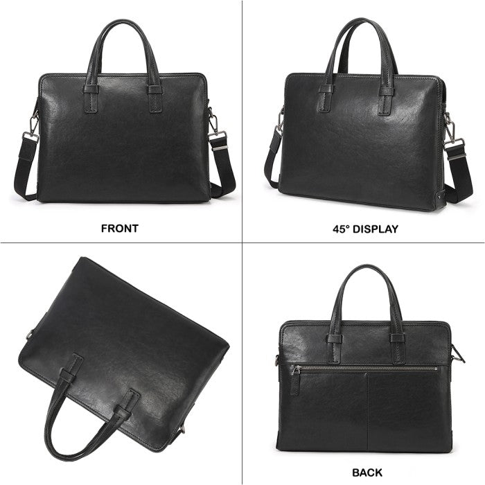 Tas Selempang Kulit - BLSB 20125 BL