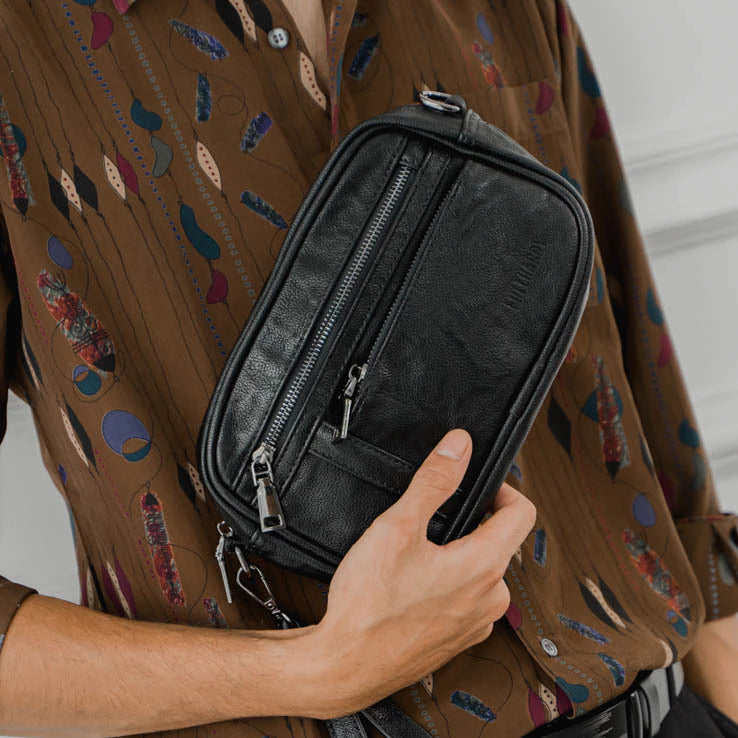 Tas Genggam Pouch Kulit - BYNCK 30036