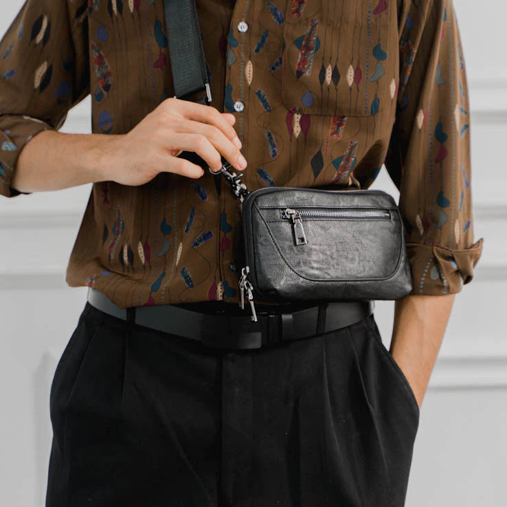 Tas Genggam Pouch Kulit - BYNCK 30529