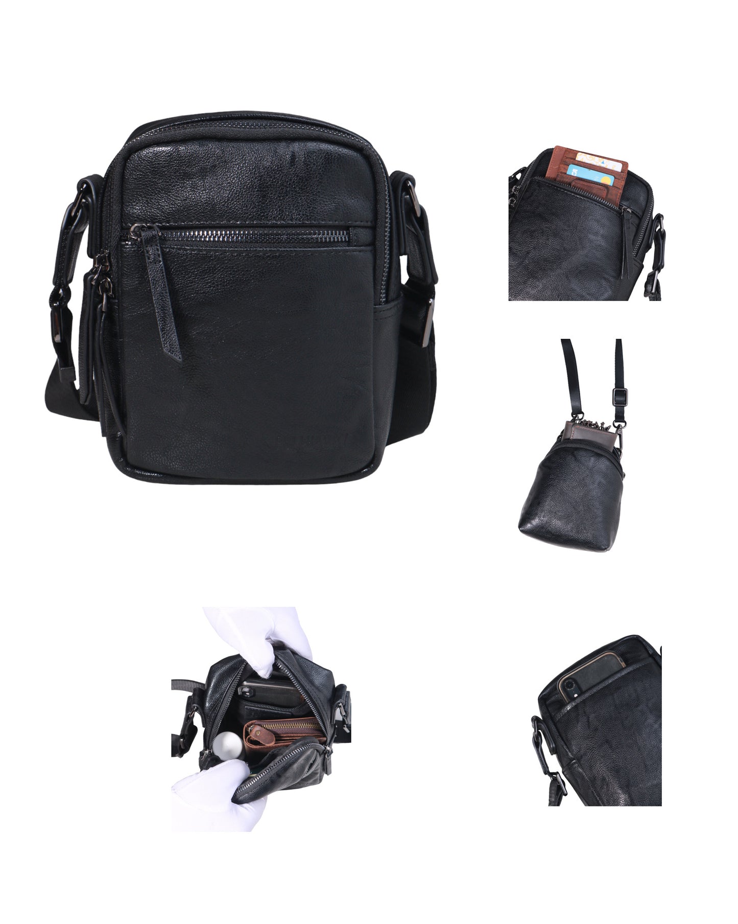 Tas Selempang Kulit - BYNSP 30571