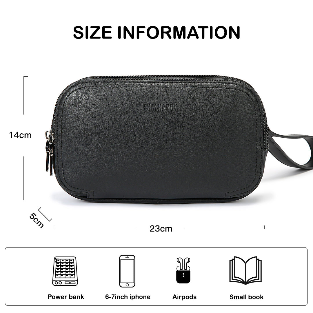 Tas Genggam Pouch Kulit - BYNCK 30395