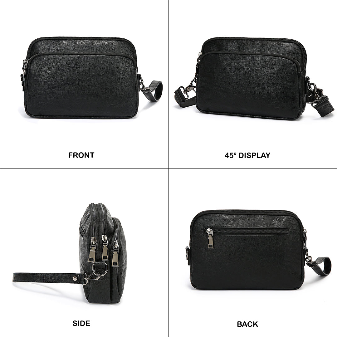 Tas Genggam Pouch Kulit - BYNCK 30658