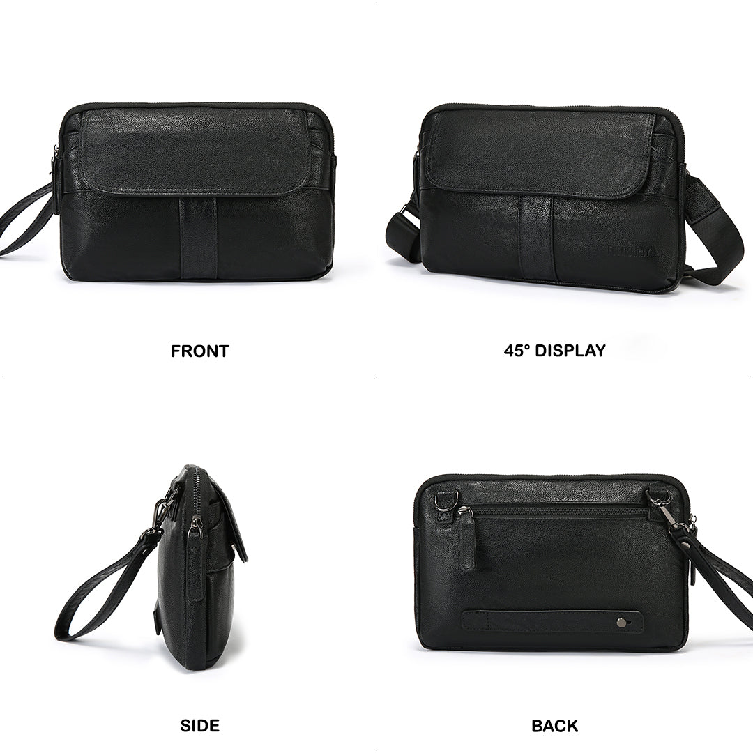 Tas Genggam Pouch Kulit - BYNCK 30003