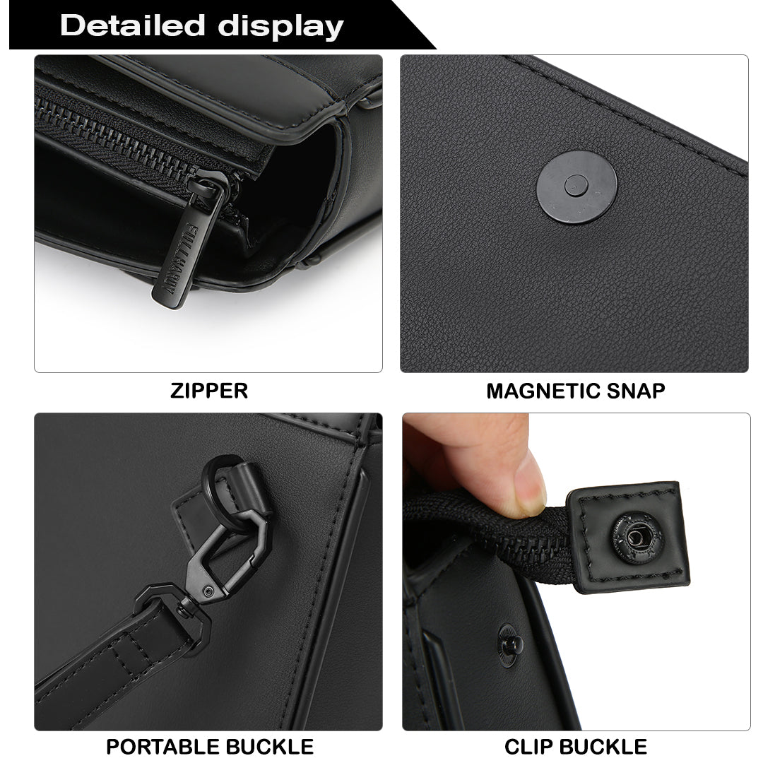 Tas Genggam Pouch Kulit - BYNCK BG011 BL